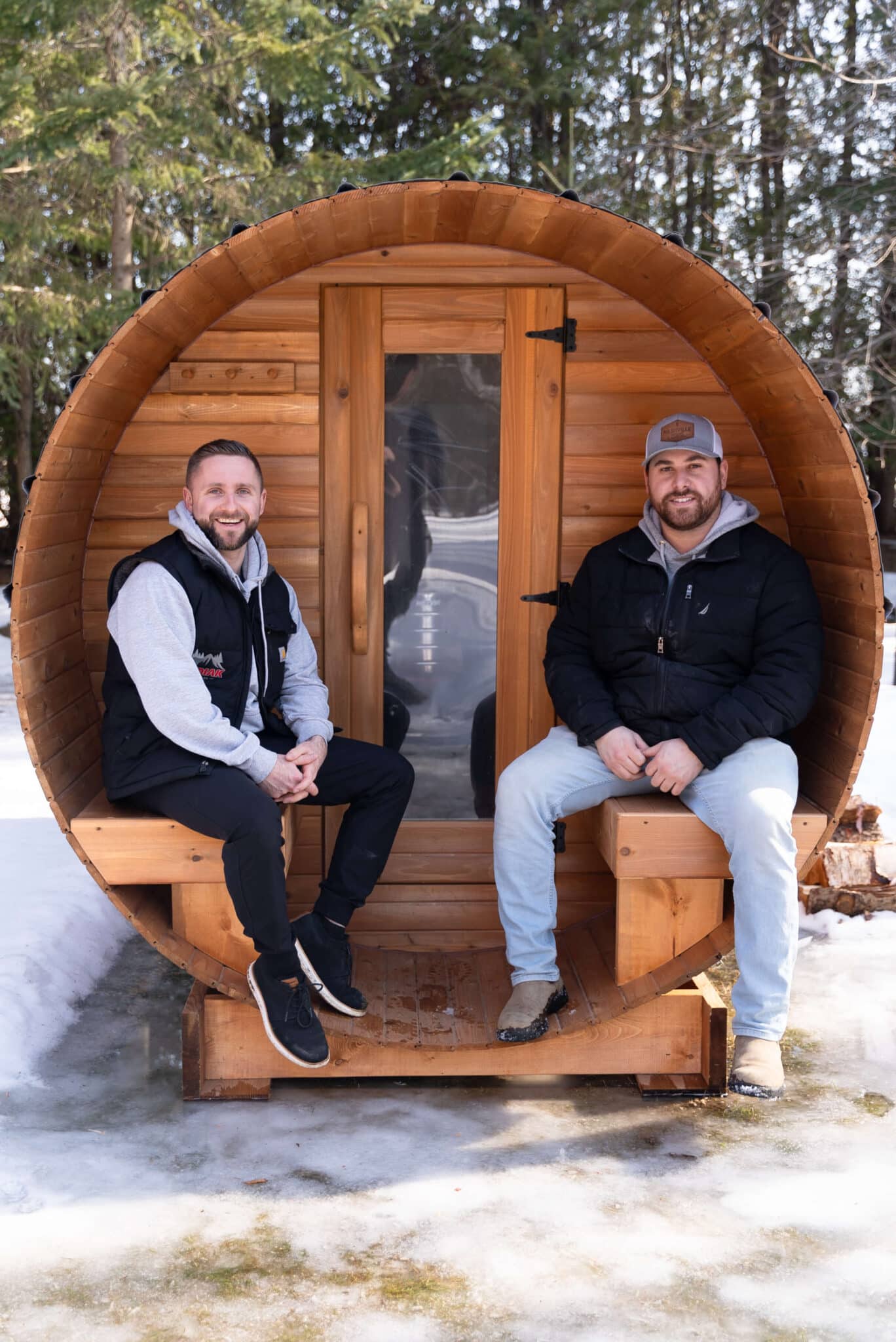 Fournisseurs experts de saunas extérieurs au Canada
